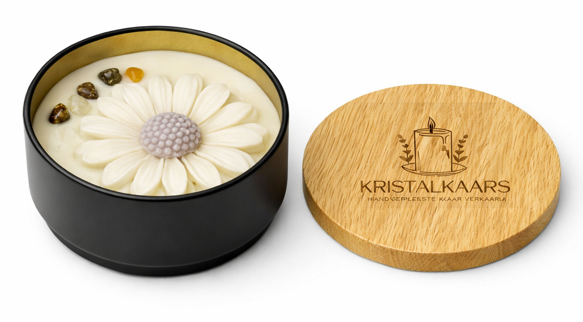 Kristalkaars Bloem Margriet uit de Bloemenset