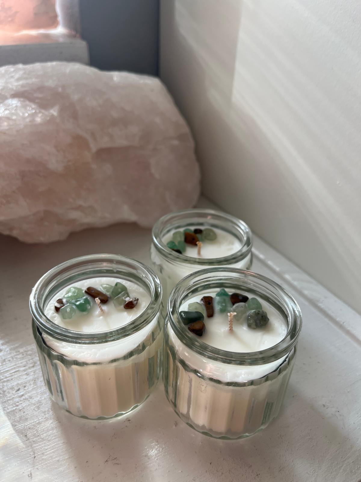 Mini kristal kaarsen