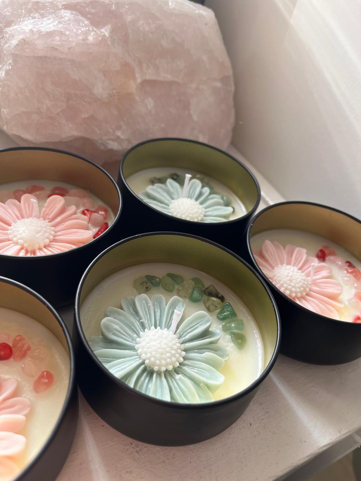 Bloem & Glow kristal kaarsen