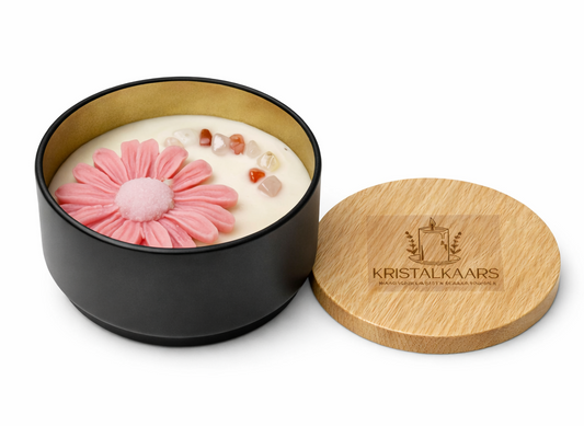 Kristalkaars Bloem